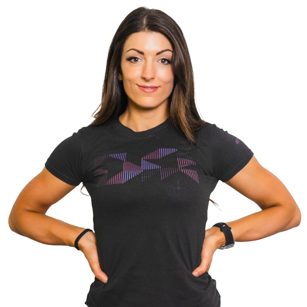 Dynamic Motion Womens Tee - Black