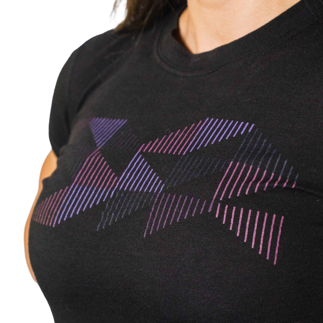 Dynamic Motion Womens Tee - Black
