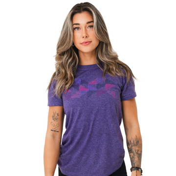 Dynamic Motion Womens Tee - Purple